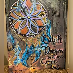 Acrylic painting on Canvas